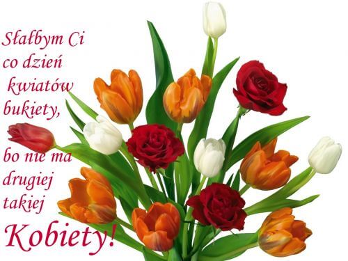 Słałbym Ci co dzień kwiatów bukiety